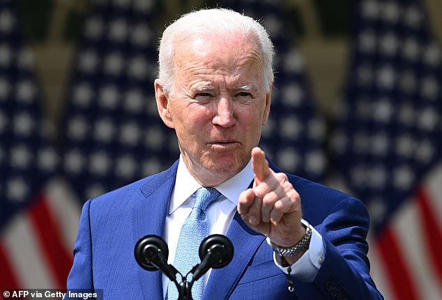 California Governor Gavin Newsom predicted that President Joe Biden (pictured) would be the Democratic nominee 