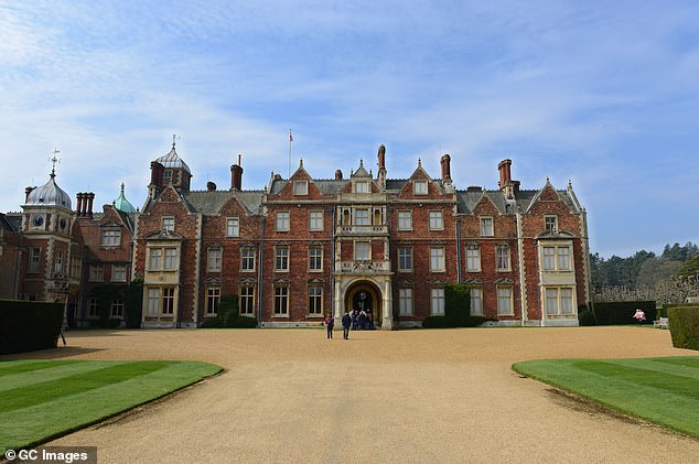 Sandringham (pictured) has been a hallmark of royal life since 1862, when Queen Victoria purchased the estate as a gift for her son, the future Edward VII, who turned 21 that year and was soon to be married