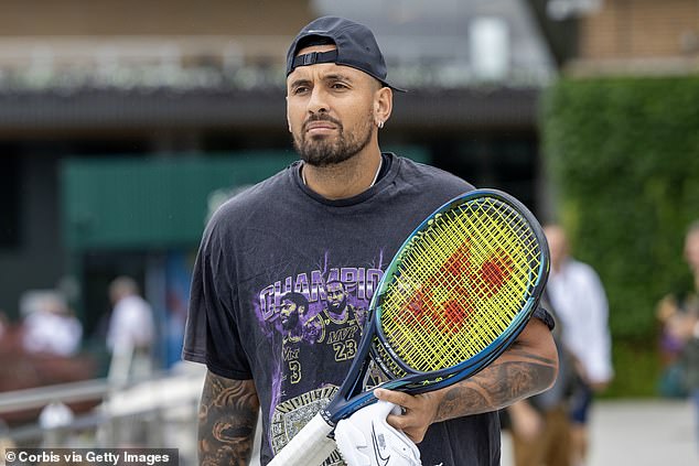 The Australian tennis star said he had a 'pain addiction' and burned things on his arm