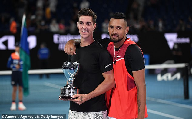 He has also won the Australian Open doubles with Thanasi Kokkinakis