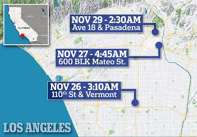 The LAPD said the investigation is in its early stages but noted similarities in these three murders