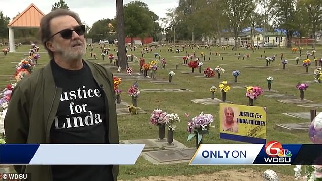 Rickey Frickey, Linda's grieving widower, files a lawsuit against the murderers' parents to hold them 