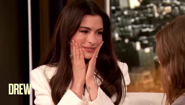 On Barrymore's talk show, Hathaway also opened up about her long-term marriage to the Song One actor, admitting that they are 