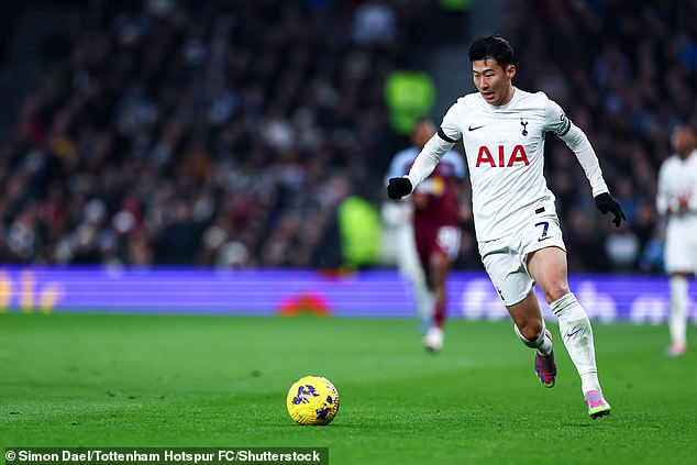 Son Heung-Min is Spurs' main goal threat in Sunday's big match