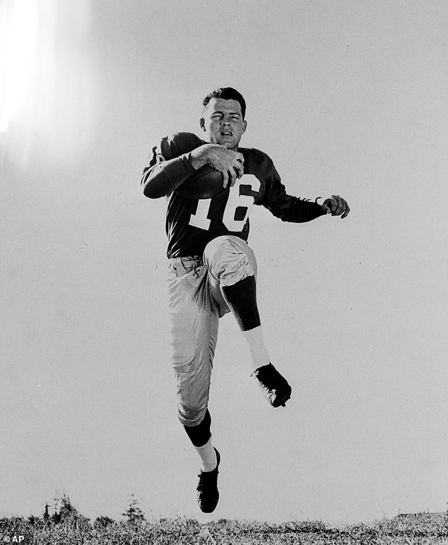 Gifford played 10 seasons in the NFL with the New York Giants before moving to work as a broadcaster