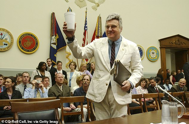 Beam me up!  Former Rep. James Traficant, D-Ohio, was convicted on fraud charges and expelled after the ethics committee found him guilty on nine counts.  He was deported after being convicted 420 to 1 in court on ten charges in 2002