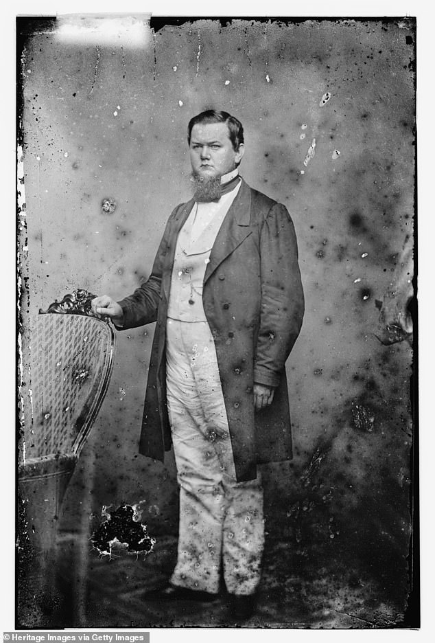 Hon.  Henry Cornelius Burnett of KY, between 1855 and 1865. He was a colonel in the Confederate States Army during the Civil War