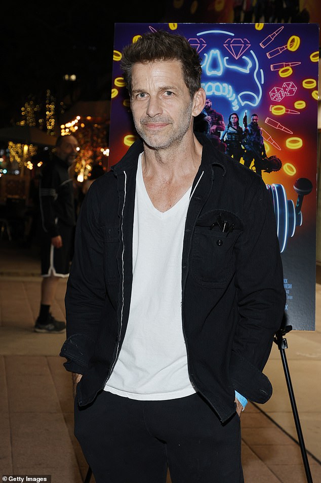 Zack Snyder (pictured) has been working on Rebel Moon for about twenty years, during which time he has directed a wide range of hit films