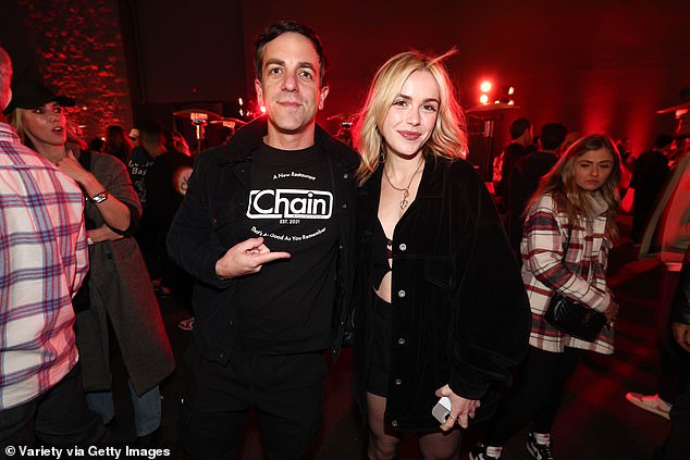 She hung out with BJ Novak, 44, who co-created the food festival pop-up series with chef Tim Hollingsworth from Otium restaurant in downtown LA.