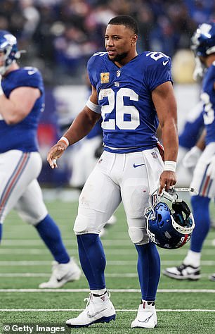 New York Giants running back Saquon Barkley