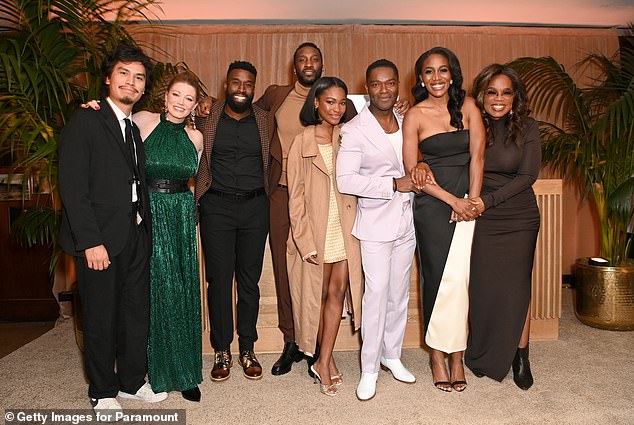 Forrest Goodluck, Jessica Oyelowo, Tosin Morohunfola, Justin Hurtt-Dunkley, Demi Singleton, David Oyelowo, Lauren E. Banks and Oprah Winfrey were a glamorous couple