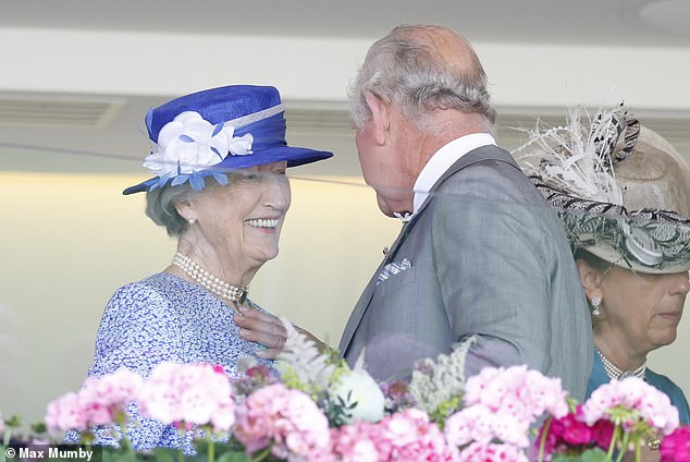 Lady Susan Hussey chatted with King Charles at Royal Ascot earlier this year in June