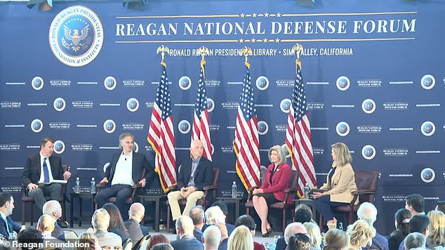 Smith joined Senator Joni Ernst on a panel at the annual Reagan National Defense Forum