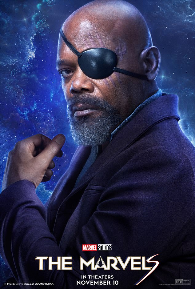 The cast also includes Samuel L. Jackson – the 'second highest-grossing actor of all time'