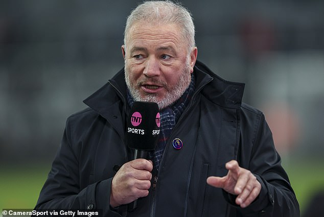 Ally McCoist claimed that apart from centre-backs Harry Maguire and Luke Shaw, all United players were undersized on Saturday