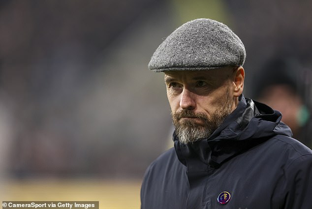 Ten Hag's team is struggling with form, despite seventh place and only four points away from the Champions League spot