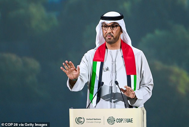 UAE Cop28 President Dr Sultan Al Jaber has indicated he is in favor of phasing out fossil fuels, despite his country increasing oil and gas production capacity by 42 percent by 2030