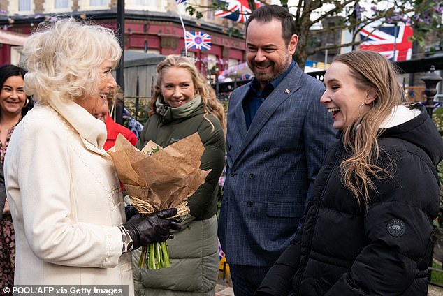 Beaming: EastEnders' Rose Ayling-Ellis has revealed Prince Charles and Camilla, Duchess of Cornwall, voted for her on Strictly Come Dancing