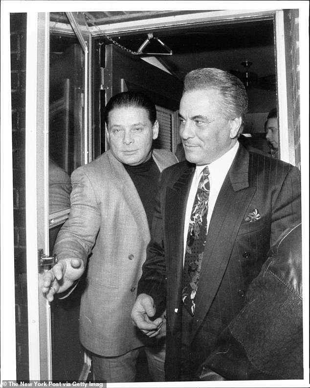 The Brooklyn-born gangster played a major role in the prosecution of Gambino crime family boss John Gotti (right) by agreeing to testify as a government witness against him and others in a deal.  He also confessed to being involved in 19 murders