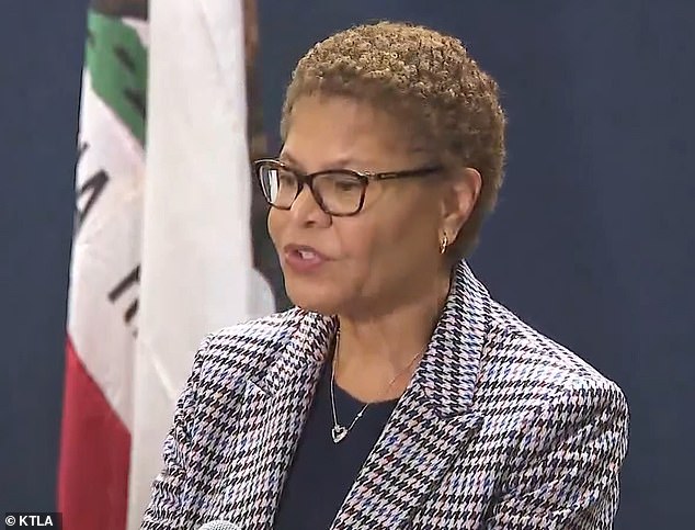 LA Mayor Karen Bass praised local authorities for their quick action in identifying and arresting the alleged killer