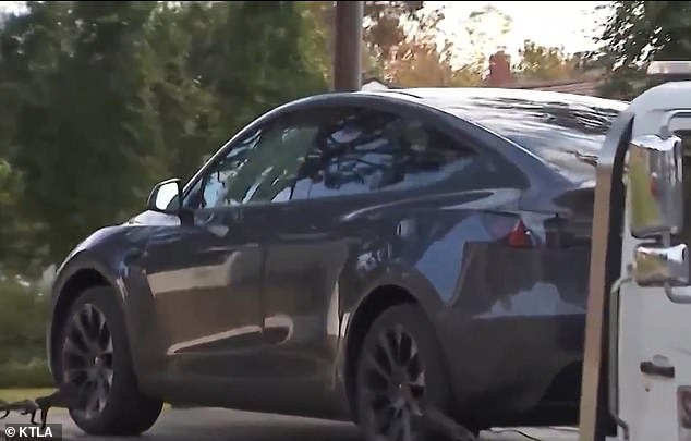 The suspect was arrested after authorities ran the license plates of a suspect vehicle in Beverly Hills