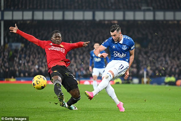 Gary Neville felt like the 'best player in the team' in United's 3-0 win over Everton, his first game back