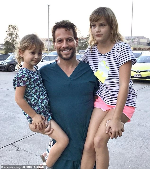 Ioan will see his two daughters weekly after a judge ordered the two girls to attend 'reunification therapy' sessions with their father