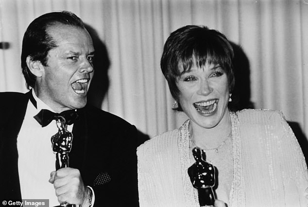 MacLaine and her Terms of Endearment co-star Jack Nicholson both won Oscars for their roles in the 1983 film Terms of Endearment.