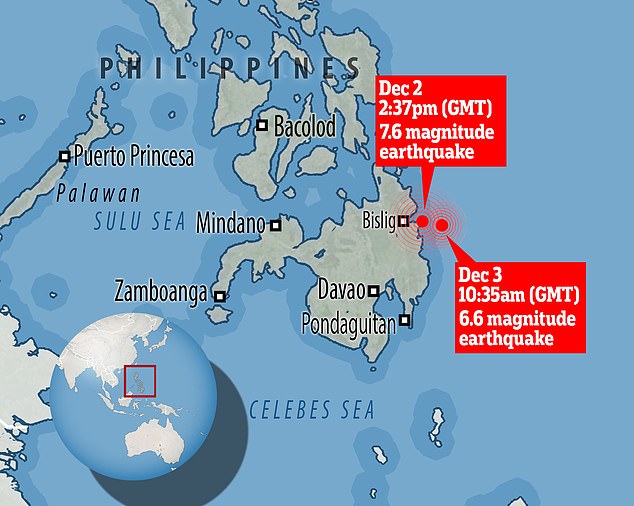 1701610022 518 Philippines is rocked by SECOND huge earthquake in 24 hours