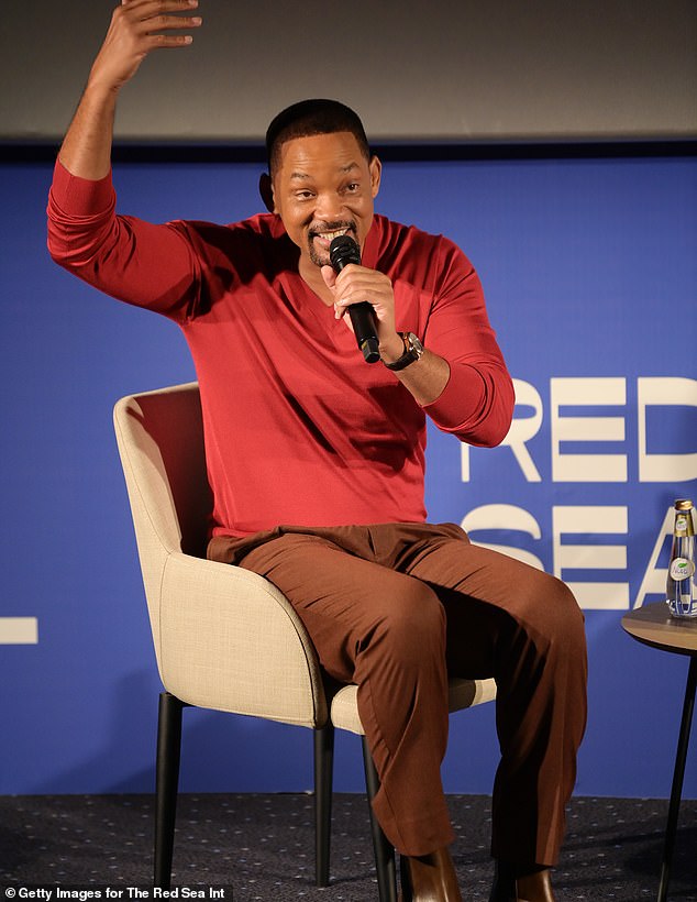 Actor: Will Smith speaks onstage at In Conversation with Will Smith at this year's Red Sea International Film Festival