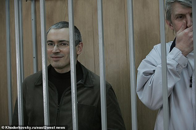 Khodorkovsky, 60, had a net worth of $15 billion at the height of his Yukos oil empire until Putin jailed him in 2003 for alleged tax fraud.  Ten years later he was released under pressure from international human rights organizations.