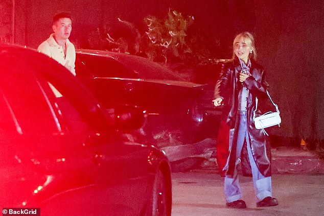 The actors were spotted in Los Angeles leaving their dinner party