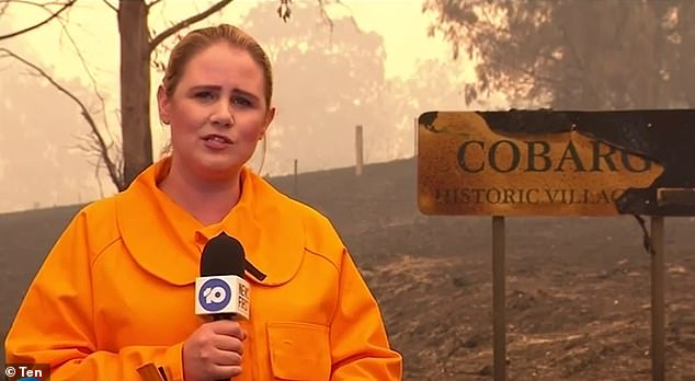 Ten news reporter Tegan George became suicidal and turned to booze after being traumatized by the devastating 2019/2020 bushfires, new court documents claim