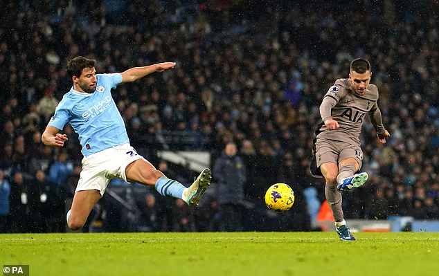 Tottenham started the break well and Giovani Lo Celso scored a fantastic goal