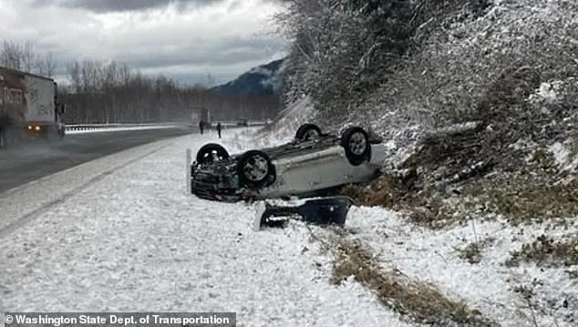 More than half a dozen states are under winter weather warnings as the atmospheric river brings up to 12 inches of snow and rain to Idaho, Wyoming, Colorado, Northwestern California and Utah.