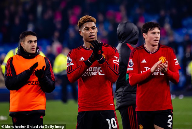 Rashford is one of United's senior players and has come through the club's academy