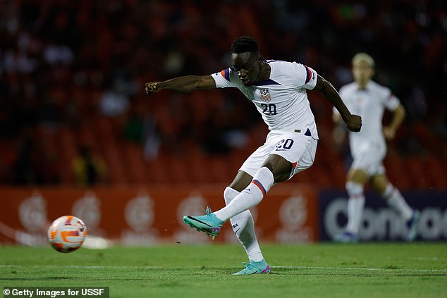 Monaco striker Folarin Balogun recently swapped allegiance to play for the US instead of England