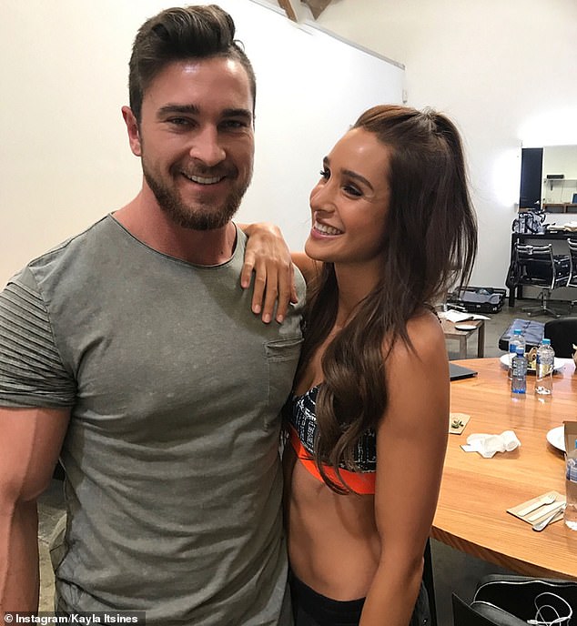 The couple made their relationship public over a year after Kayla confirmed her divorce from ex-fiancé Tobi Pearce (left) in August 2020.