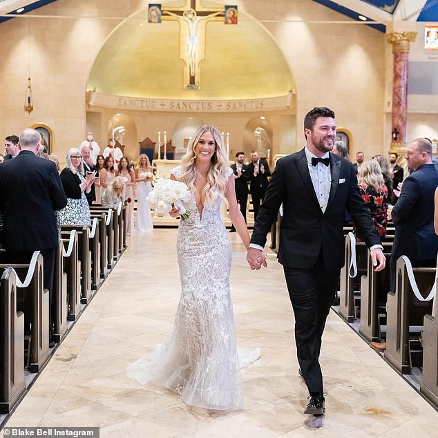 Lyndsay is currently married to Kansas City Chiefs tight end Blake Bell after the couple tied the knot in February 2021