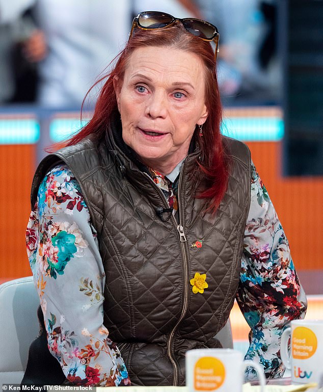 Jackiey recently opened up about the pride she feels for her grandson as he appears on Strictly Come Dancing - while also hitting out at his dad Jeff (pictured on GMB in 2019)