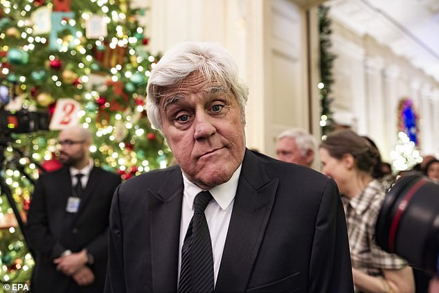 The star-studded crowd included comedian Jay Leno, who attended Biden's speech and White House reception before the taping of the honors show at the Kennedy Center in Georgetown.