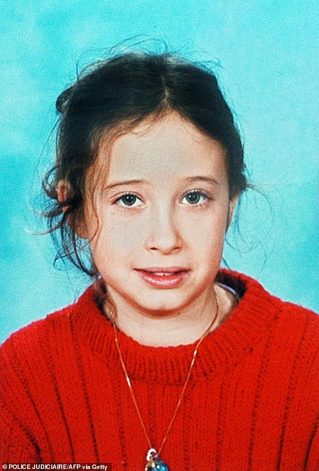 Olivier was accused of complicity in the disappearance of nine-year-old Estelle Mouzin (photo), whose body was never found twenty years later.