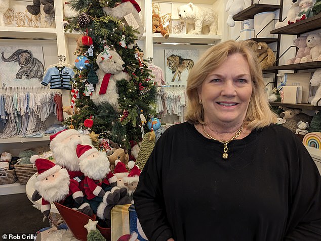 Cindy Lites owns Marguerite's in Dresden, a lifestyle and design store.  She said Donald Trump is still the best choice for the business community that wants someone to fix the economy