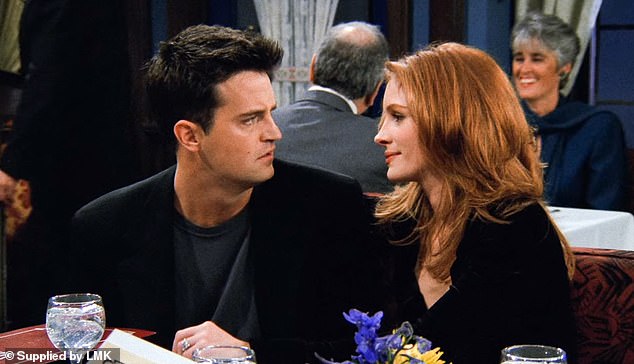The pair met when the Oscar winner was cast in a guest appearance on Friends in 1996. She played a childhood classmate of Chandler Bing in the episode titled 