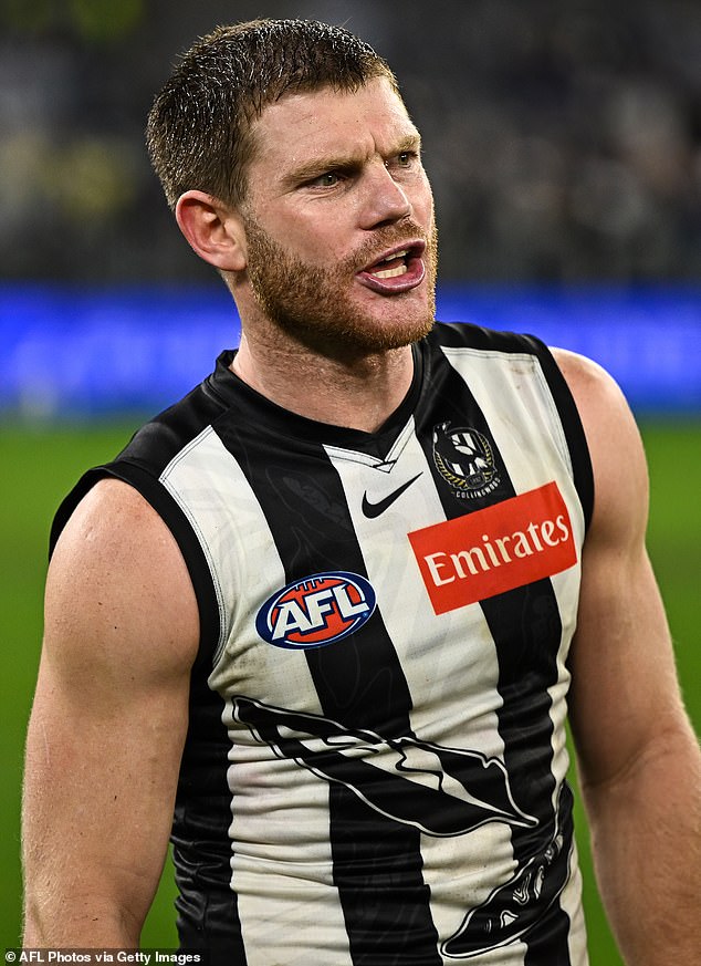 The 30-year-old missed the Magpies' grand final against Brisbane due to a hamstring injury