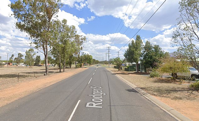 The emergency services were called to a building on Rodgers Street around 1:30 p.m