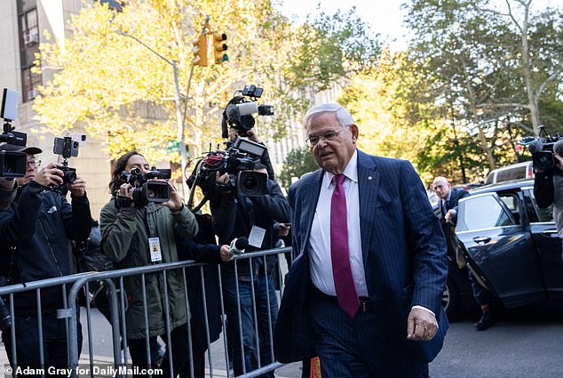 Menendez told reporters at the Capitol on Monday that he does not think “Mr.  Clickbait's backers will appreciate his use of campaign funds to enrich George Santos' position