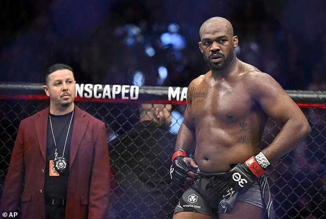 Jones was scheduled to perform at UFC 295 but had to withdraw with a nasty injury