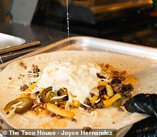 Taco House's French tacos are a big hit with gourmets