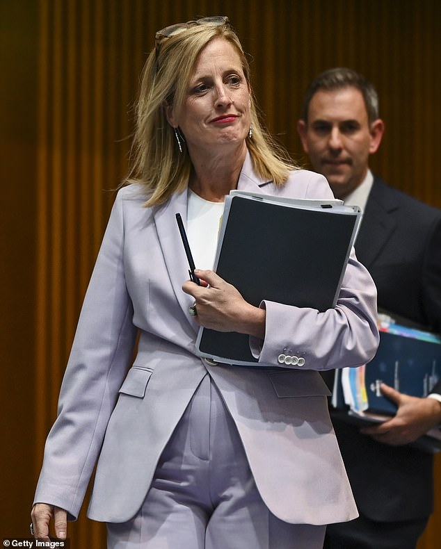 Katy Gallagher (pictured) has blasted the coalition over its handling of Ms Higgins' complaints